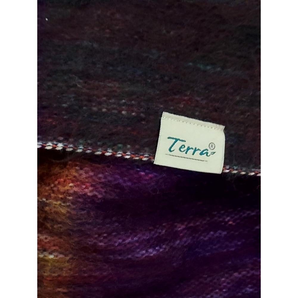 Terra Multicolor Infinity Scarf‎ Handmade by Indigenous Communities Jewel Toned